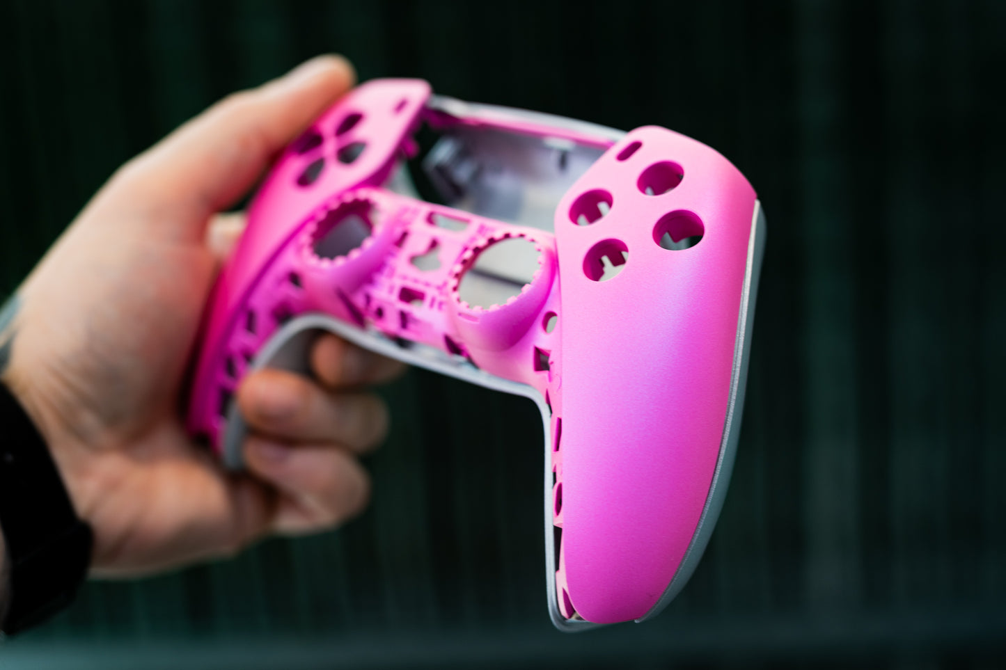 Pink/ Silver Cerakote PS5 Controller