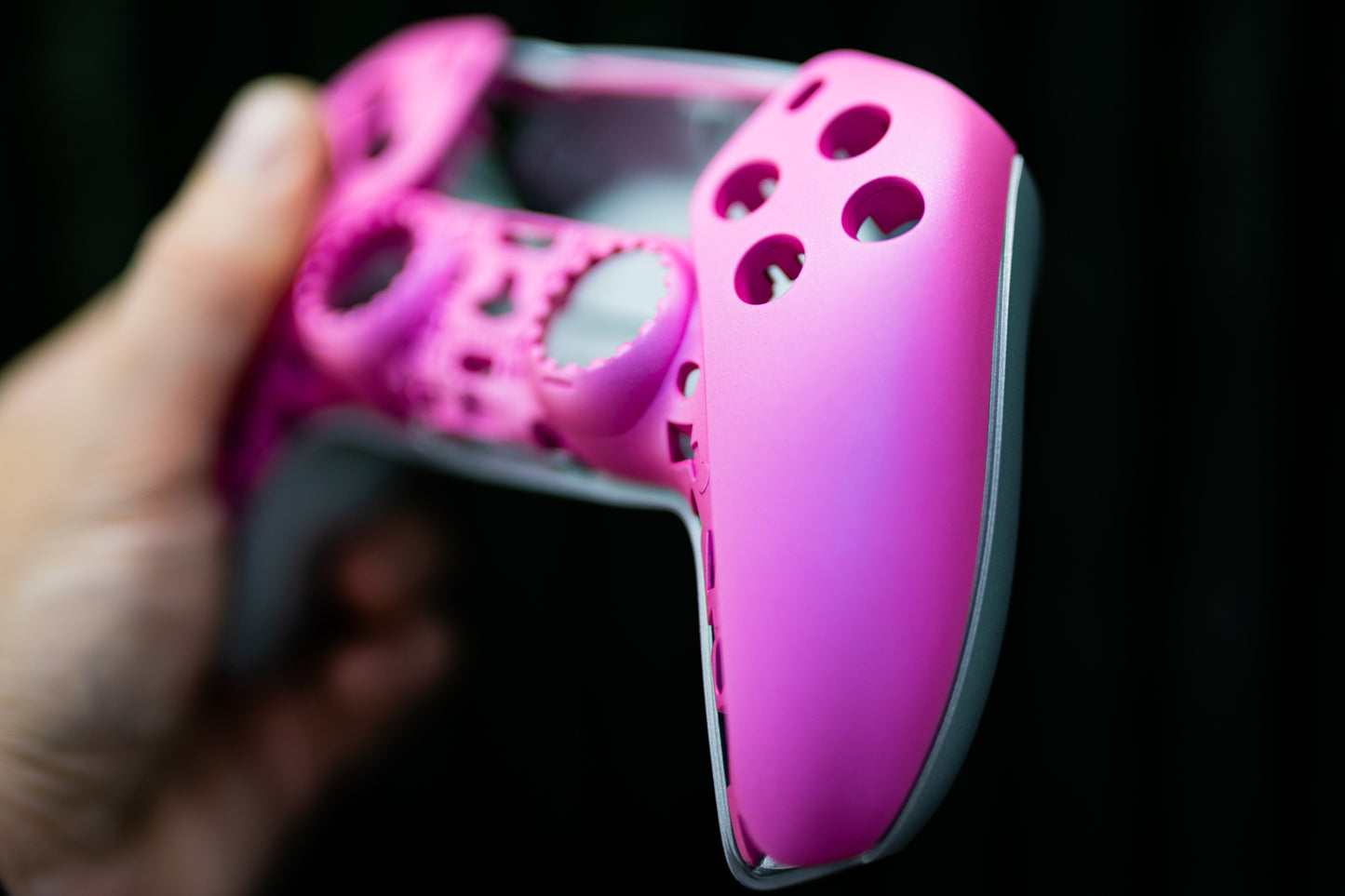 Pink/ Silver Cerakote PS5 Controller